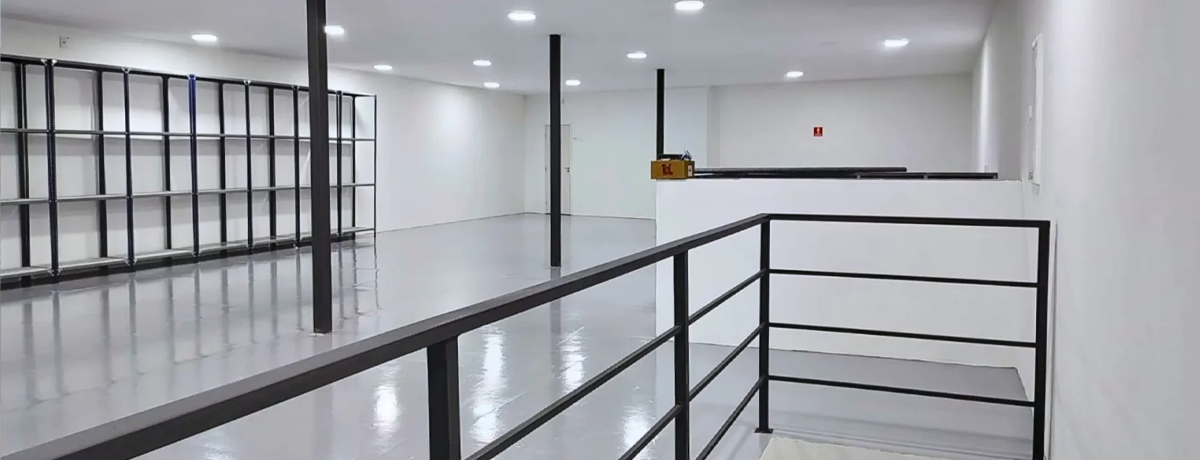 Obra industrial no Rio de Janeiro